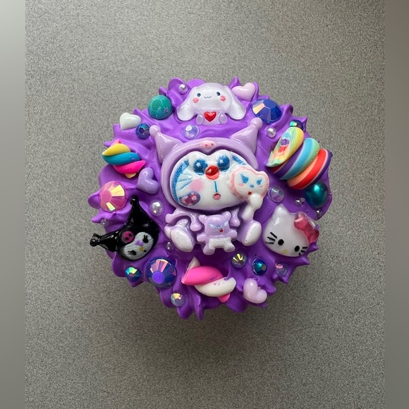 Custom Handmade Decoden Phone Grip Popsocket - Picture 1 of 3